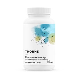 THORNE Hormone Advantage - (Formerly DIM Advantage) Estrogen Support & Hormone Balance for Men & Women* - Featuring DIM and Pomegranate Extract - 60 Capsules