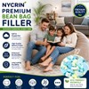 10lbs Shredded Memory Foam Filler for Pillows, Bean Bags &