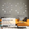 SOLEDI Wall Clocks for Living Room Modern, Large Wall Clocks