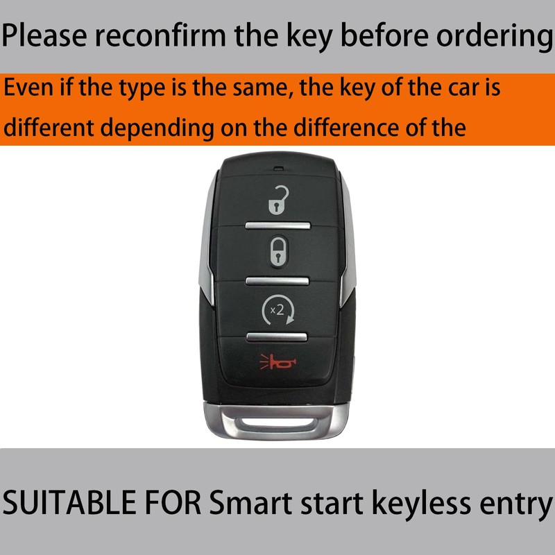 Tyifxom for RAM 1500, 2500, 3500, 4500, 5500 (2019-2025) Keychain