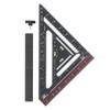 Advanced Carpenter Square, Folding Square Rafter Square with Level, Jig