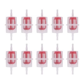 HouYeen Universal Car Diesel Large Inline Fuel Filter for 6mm 8mm Pipe Hose Motorbike Pack of 10