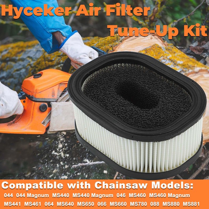 Hyceker Air Filter Tune-Up Kit for Stihl 044 MS440 MS441