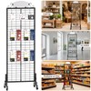 Urban Deco Grid Wall Panel Display Stand, 2.2' x 6.2'