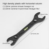 Drhomeam Multipurpose Plumbing Wrench Plastic Shower Key Tool for Bathroom