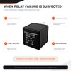 VF7-11F11-S01 12VDC 70A 4-Pin SPST-NO Relay (2-Pack)