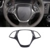 carcartrim-2022 Real Carbon Fiber Steering Wheel Frame Cover For Corvette