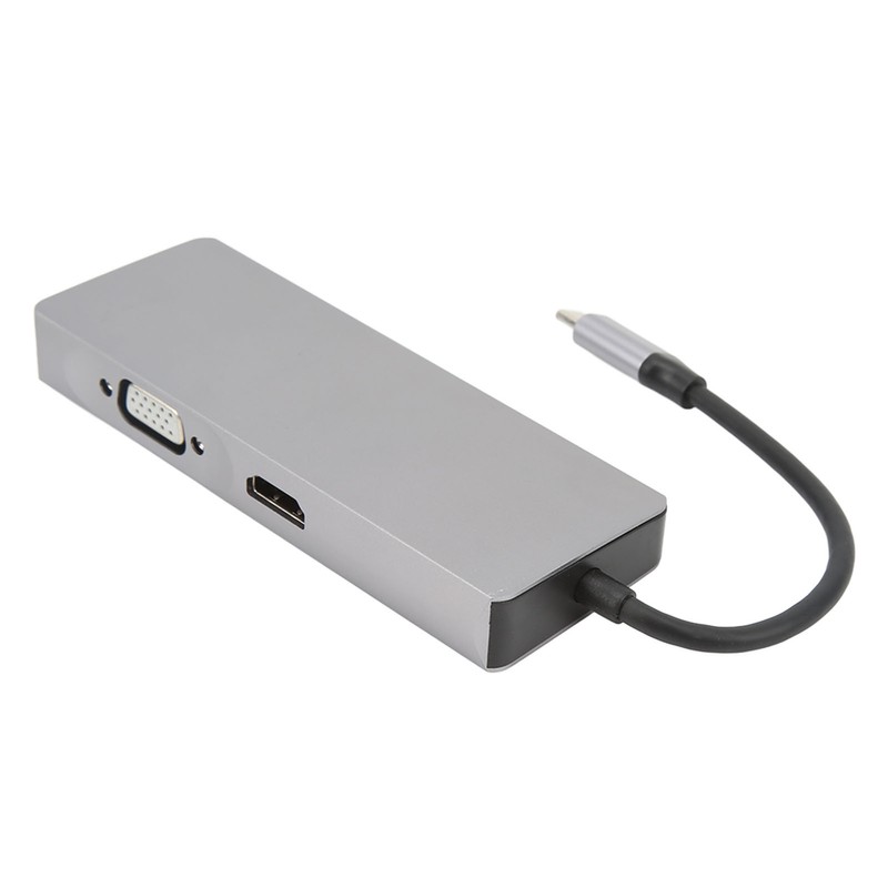 8 in 1 Type C to VGA HD Multimedia Interface