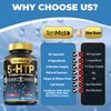 Tenmido 5-HTP & GABA Supplements - 4in1 with Vitamin B6,