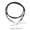Hailege 5pcs DS18B20 Temperature Sensor Temperature Probe Stainless Steel Package