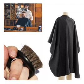 variable Cepillo Para Barba  Con Agarradera + Capa De Corte Nylon