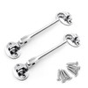 onesto Pack 2 Chrome Cabin Hook | 150mm Cabin Door