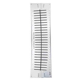 Wanjorlay -15 degree Golf Putter Putting Mat Trainer Indoor Putting Green Pad Equipment Golf Hitting Line Training Aids