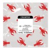 Beistle 58126 Crawfish Luncheon Napkins, 2-Ply, 16 per Package, Red/White