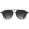 WearMe Pro Polarized Aviator Classic Double Bridge Women's Sunglasses (Emerald