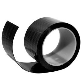 Car door sill trims, carbon fibre sticker, universal car door edge protection, carbon fibre sticker, edge protection, bumper protection/door sill protection