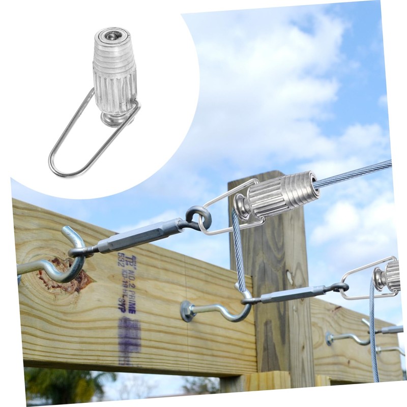 ULTECHNOVO Aluminum Clothesline Tightener Line Tightener Laundry Tools Household Supplies
