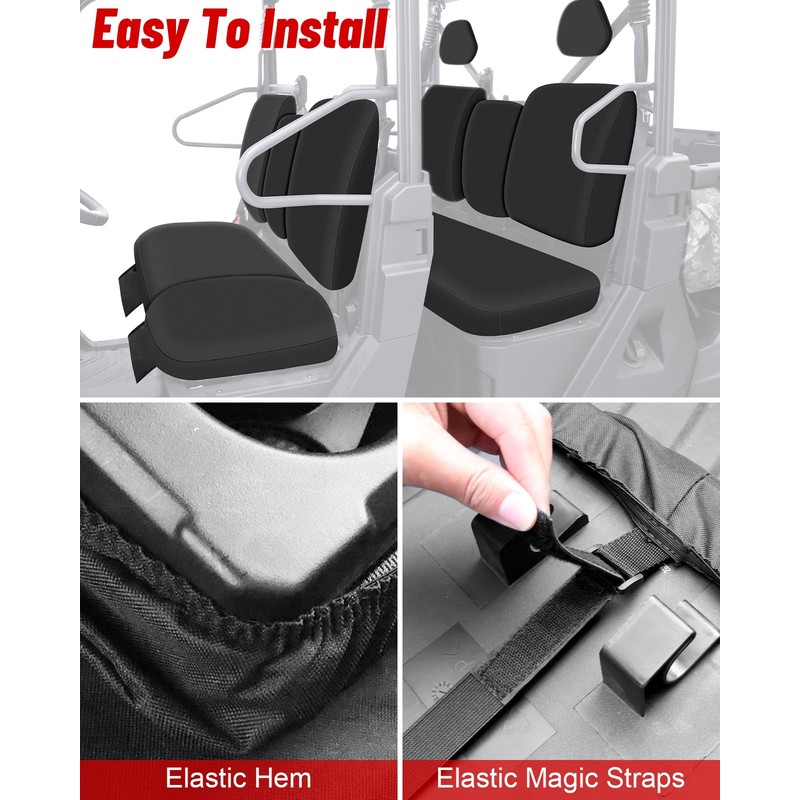 StarknightMT Seat Covers Compatible with CFMOTO Uforce 1000 XL 2022-2024,1680D
