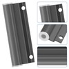 CroBlissful 2 Sets Hinge Leaf for Screen Doors Gray Upper