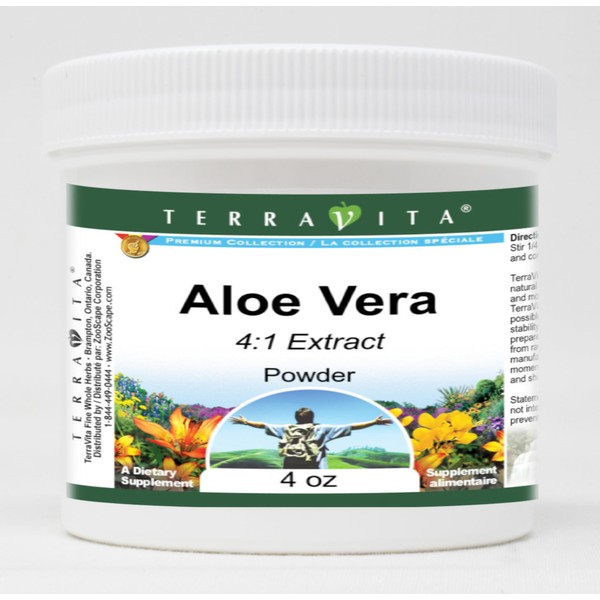 Aloe Vera 4:1 Powder (4 oz, ZIN: 518930) - 2