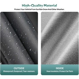 Molebt SUV Car Cover Custom Fit for Mercedes-GLC 300 350E/GLB 180 200 250(2016-2025), Waterproof All Weather for Automobiles, Outdoor Full Cover with Windproof Clip Straps.