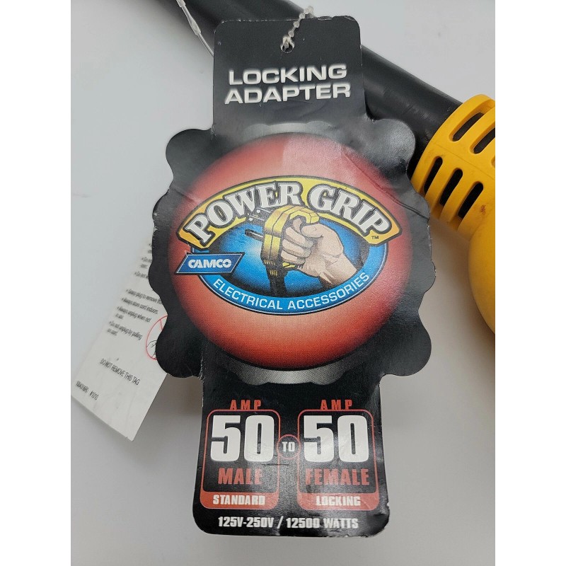 Camco Power Grip 18 Dogbone Power Locking Adapter w Handle