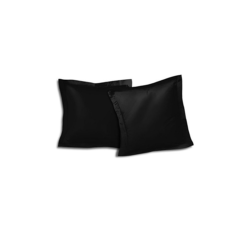 Home Linge Passion 2 Pillowcases with Raised Seam and 57