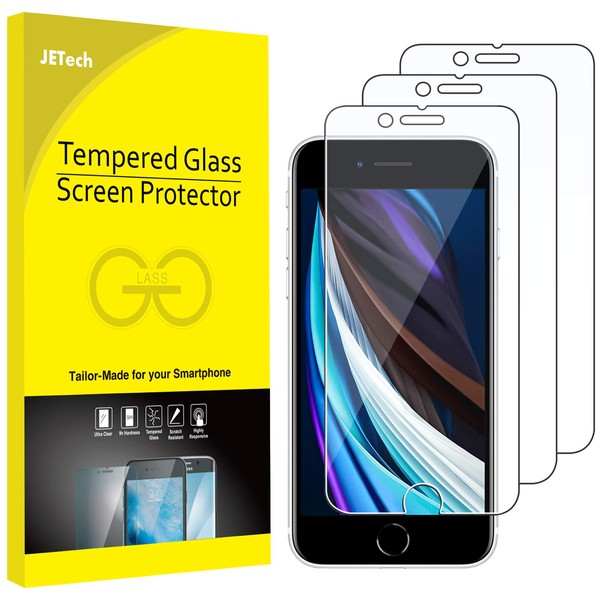 JETech JETech Screen Protector for iPhone SE 3/2 (2022/2020 Edition),