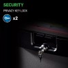 SentrySafe Black Fireproof and Waterproof Safe, File Folder and Document