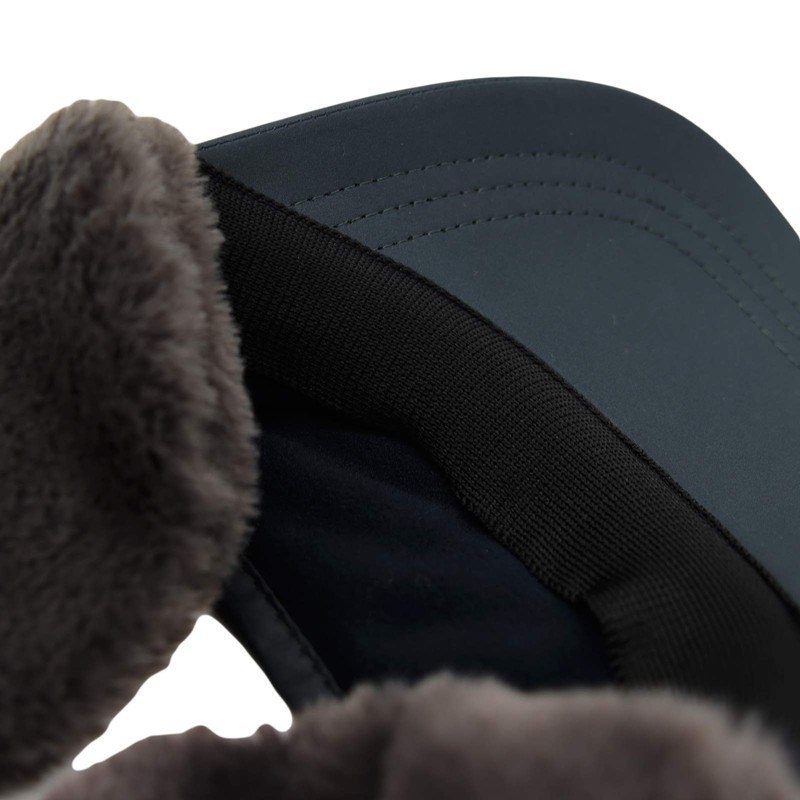 Whimoons SLV1301 Simple Sun Visor with Winter Fluffy Earmuffs, Men's,