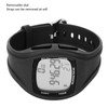 Multifunction Waterproof Intelligent Wrist Watch Sports Digital Step Counter WatchesBlack