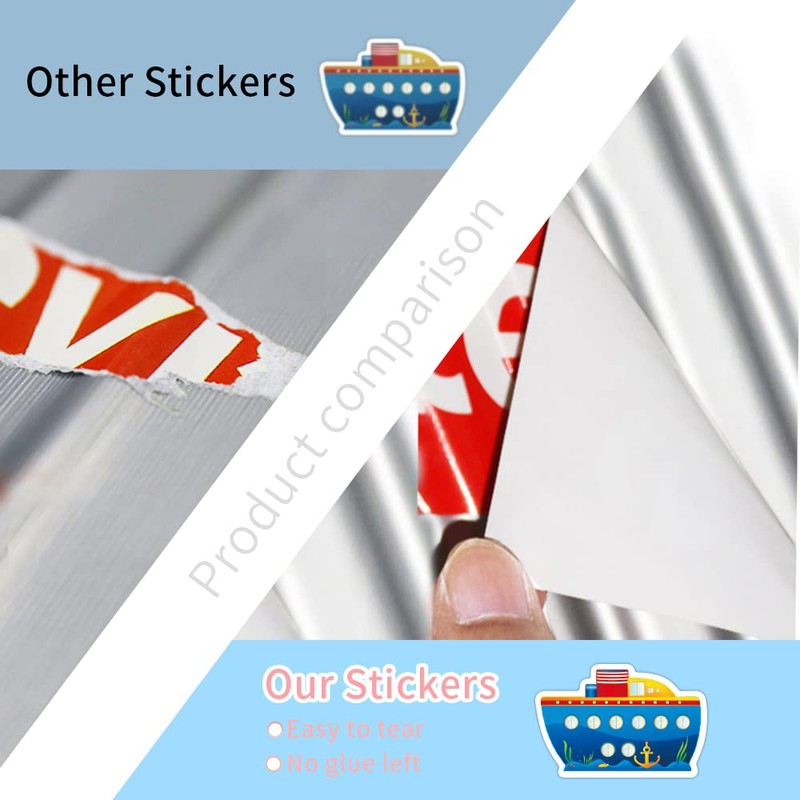 Set of 100 Waterproof Vehicle Stickers, Suitable for Suitcases, Motorcycles,