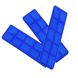 Merriway BH07799 (100 Pcs) Window Glazing Flooring Packer Shims, 100 mm x 24 mm x 5 mm, Blue - Pack of 100 Pieces