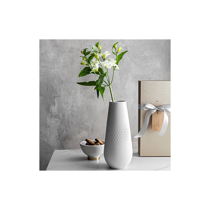 Villeroy & Boch Collier Blanc Vase Pearl