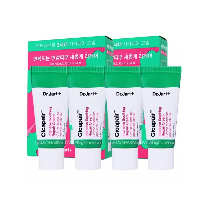 Dr. Jart+ 닥터자르트 시카페어 인텐시브 수딩 리페어 크림35ml x4개 Dr.