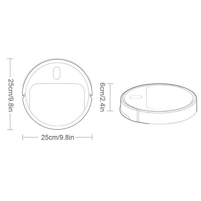 Household Automatic Smart Robot Vacuum Cleaner USB Sweeping Floor Cleaning