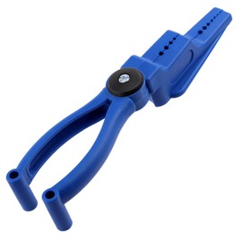 Keadic Nail Holder for Hammering Safety Plastic Pliers Secure Nails Finger Protective Slip Joint Pliers Tool Easy to Position for Screws and Finishing Nails Keeps Fingers Safe