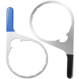 Lothee 2 Pack 6 Inch & 8 Inch Colar/vent Cap Fuel Filter Wrench Set for 380 134 382 & 482 483 782 Compatible with Cummins, Navistar Engines Diesel