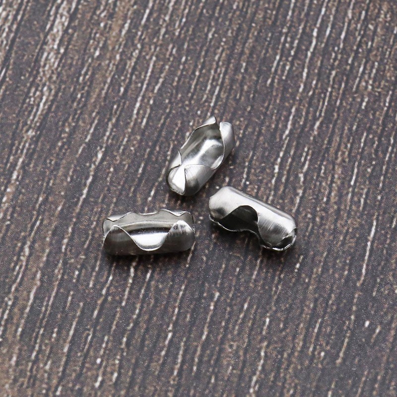 EMSea 40Pcs Ball Chain Cord Connectors Fit for Ball Chains