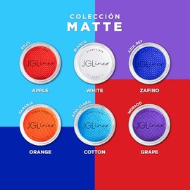 Colección 12 tonos de delineadores matte JGLiner