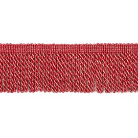 HedongHexi Curtain Fringes Bullion Fringe Trim 5/10 Yard x 2.5 Inches Fabric Trims Sewing DIY Decoration for Curtain Sofa Clothes (Mix red, 5yard)