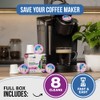 Keurig Compatible Cleaning Pods. 8 Rinse Pods Cleaner Kit. Eco