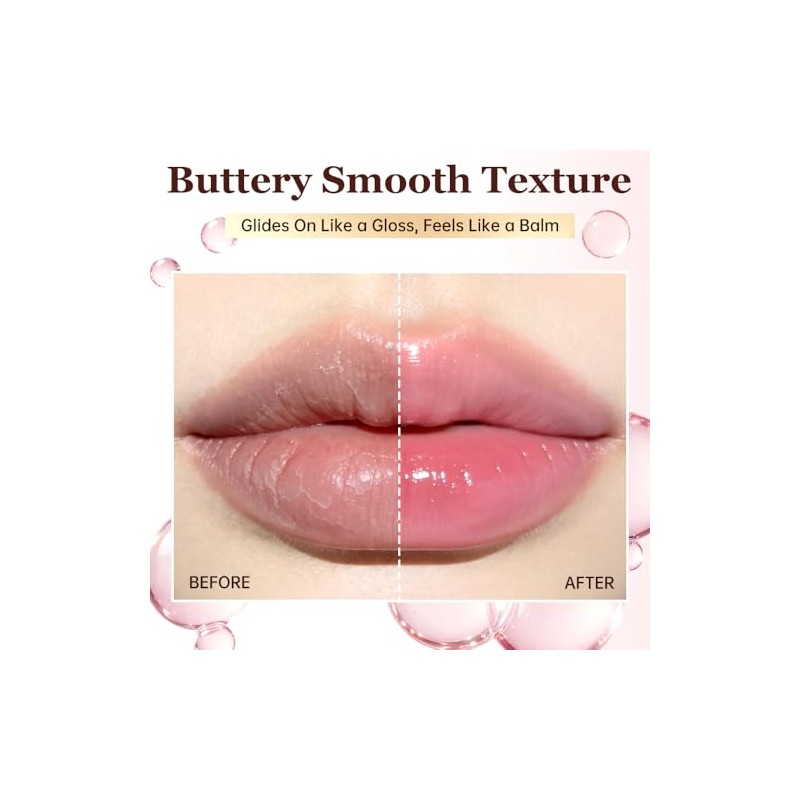 CATKIN Bálsamo Labial Hidratante Reparación Piel Labial Rosa Transparente (C02
