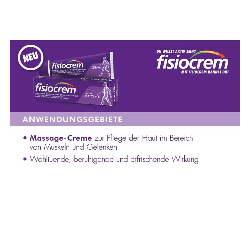 FISIOCREM Cream Active 60 ml