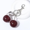 Misovela Cherry Bag Charm Keychains for Women Cute Purse Handbag