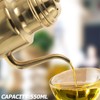 Cabilock Oil Dispenser Vinegar Dispenser Bottle Stainless Steel Oil Can