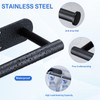Stainless Steel Paper Towel Holder, Under Cabinet or Wall Mount,