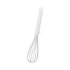Yamazaki 6362 Silicone Handle Whisk, White, Approx. W 2.4 x