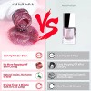 Rarjsm Esmalte De Gel Uñas Holograficas Oro Rosa Unicornio Sirena
