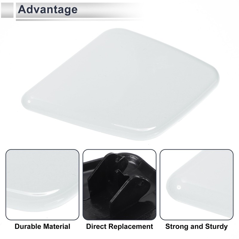 RATCHROLL Front Right Side Bumper Headlight Washer Nozzle Cover Cap